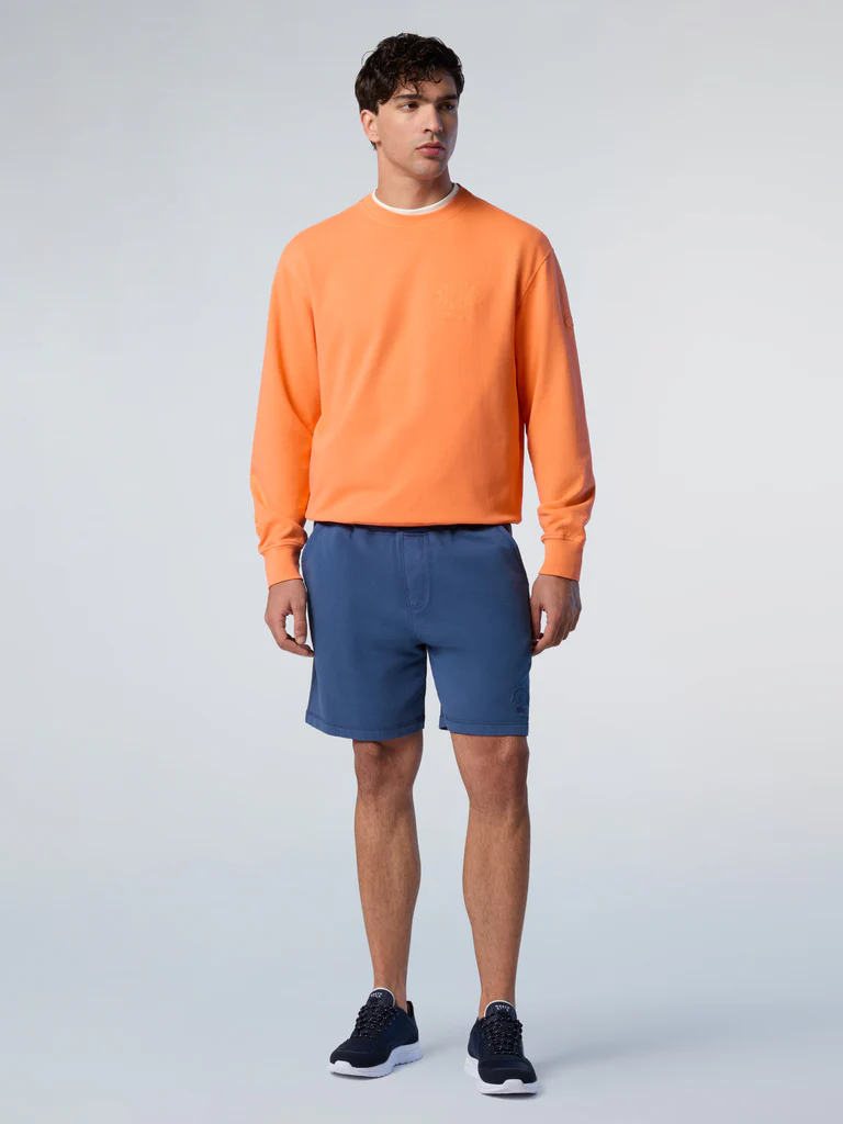 North Sails SHORT SWEATPANTS W/GRAPHIC, moške kratke hlače