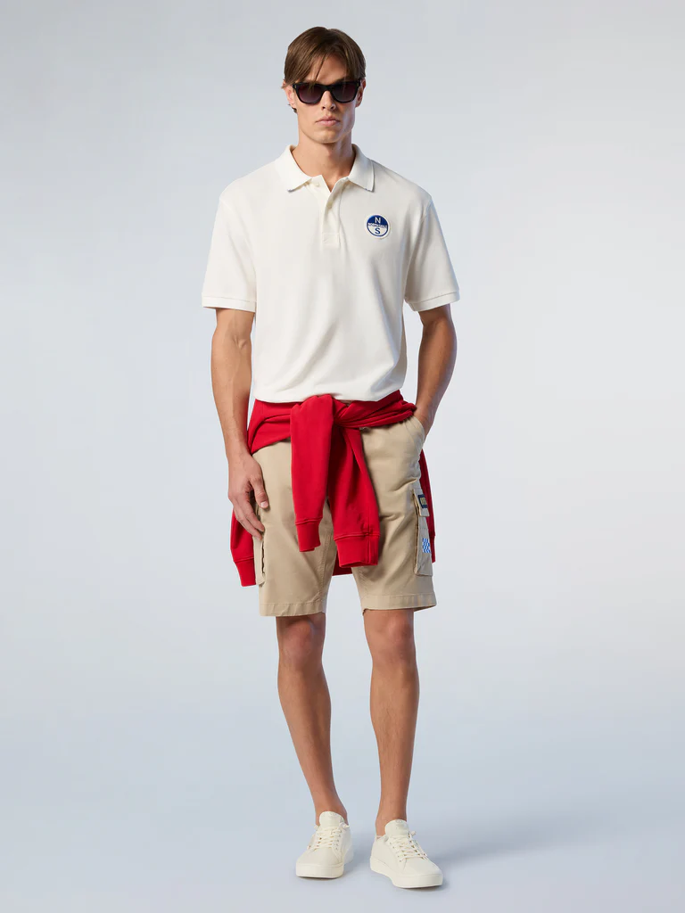 North Sails POLO SHORT SLEEVE W/LOGO, moška majica