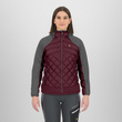 LASTEI ACTIVE PLUS W JACKET - CRIMSON/SMOKED - L - WOMEN